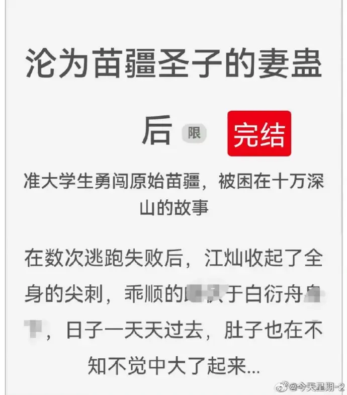 沦为苗疆圣子的妻蛊后全集txt免费阅读_沦为苗疆圣子的妻蛊后完结版全文在线阅读_狐狸雨小说百度云资源
