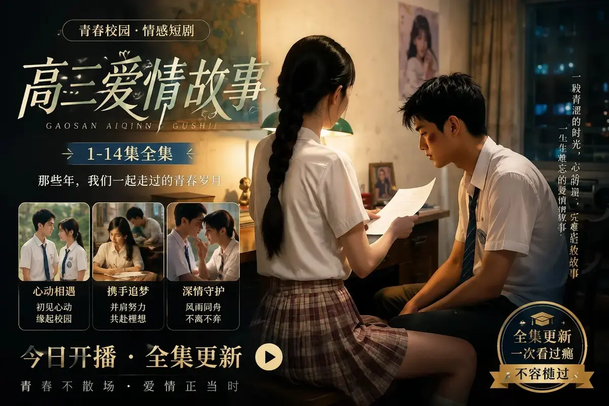 《高三爱情故事》高清未删减全集在线观看 - 蓝光修复中字版资源直链 - 免费观看零卡顿无尿点