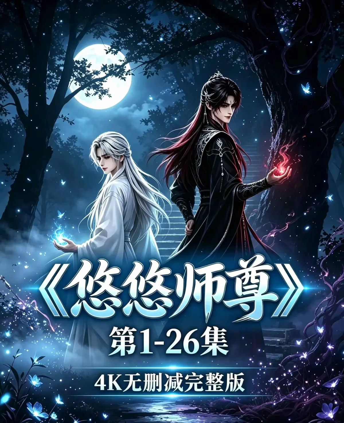 《悠悠师尊》双男主AI短剧免费观看-穿书师尊黑化魔尊全集26集在线观看-悠悠师尊双向救赎太好嗑-疯批逆徒缠上清冷师尊
