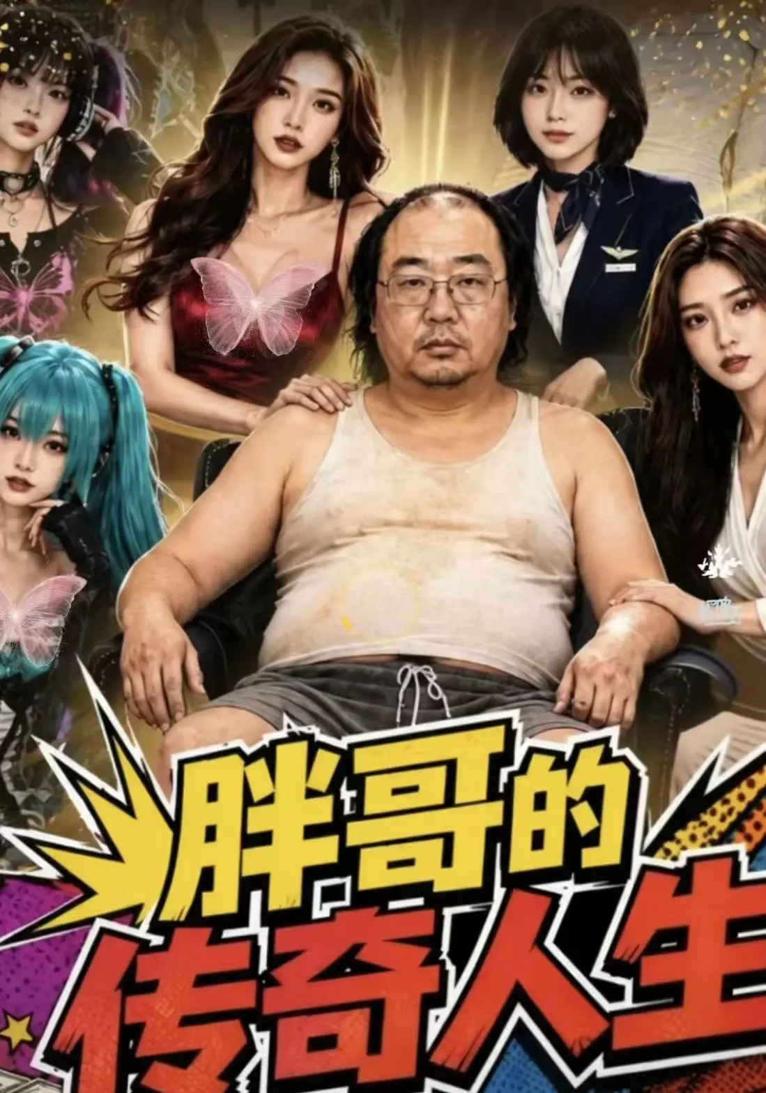 黄果魔改AI短剧《胖哥的传奇人生》全集无广告在线观看-胖哥的传奇人生200斤胖子逆袭翻身-夸克迅雷百度云网盘免费下载-看胖哥的幸福生活如何解气